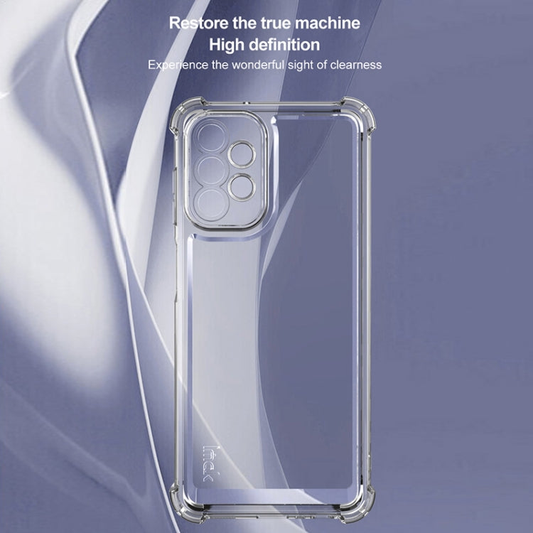 For Samsung Galaxy A13 4G IMAK UX-4 Series Four-corner Shockproof Phone Case - Transparent