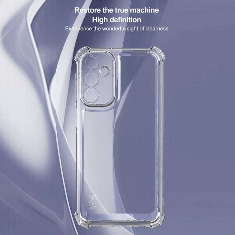 For Samsung Galaxy A14 4G / A14 5G IMAK UX-4 Series Four-corner Shockproof Phone Case - Transparent
