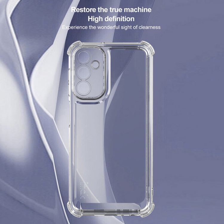 For Samsung Galaxy A25 5G IMAK UX-4 Series Four-corner Shockproof Phone Case - Transparent