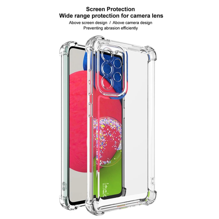 For Samsung Galaxy A52s 5G IMAK UX-4 Series Four-corner Shockproof Phone Case - Transparent