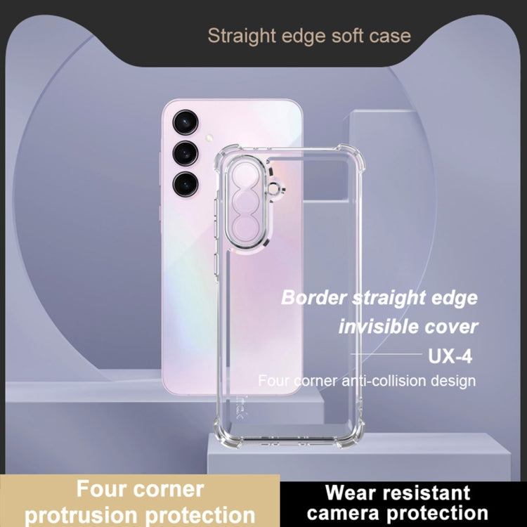 For Samsung Galaxy A36 5G IMAK UX-4 Series Four-corner Shockproof Phone Case - Transparent