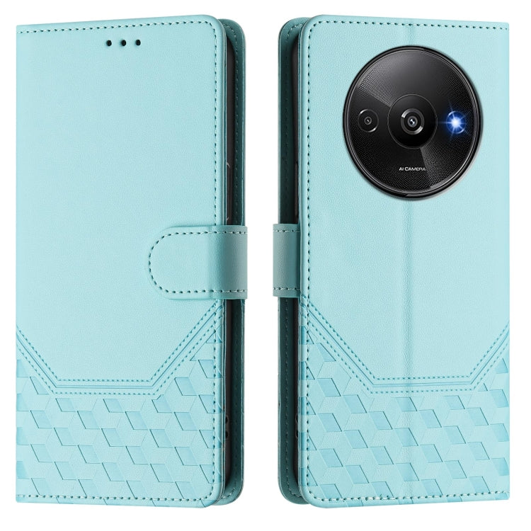 For Redmi A3 4G Global / A3X 4G Honeycomb Embossing RFID Leather Phone Case