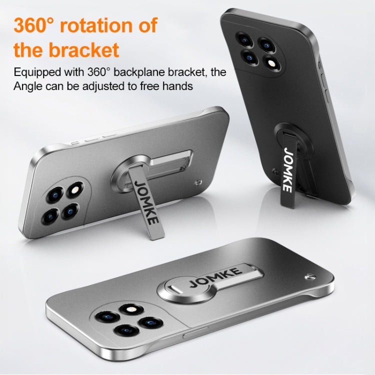 For OnePlus 11 Baking Varnish 360 Rotate Holder No Frame PC Phone Case