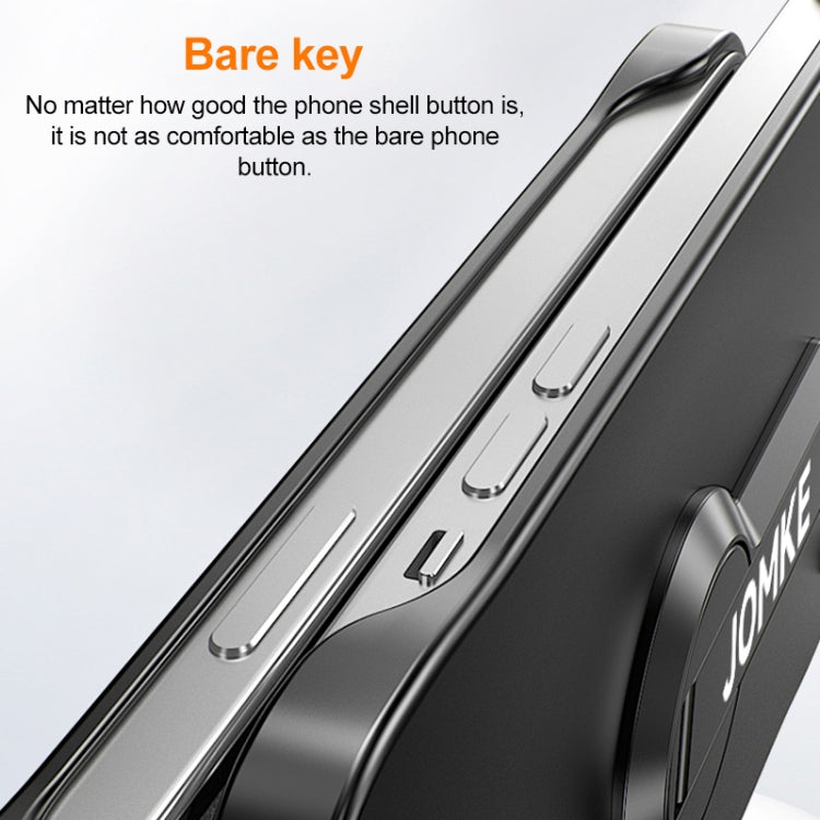 For OnePlus Ace 3 Baking Varnish 360 Rotate Holder No Frame PC Phone Case