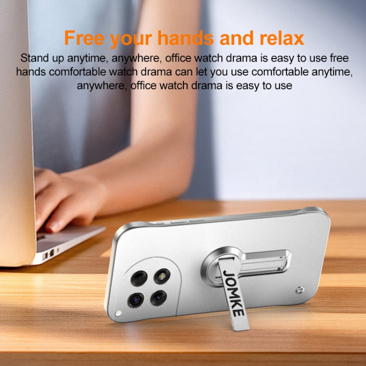 For OnePlus Ace 3 Baking Varnish 360 Rotate Holder No Frame PC Phone Case