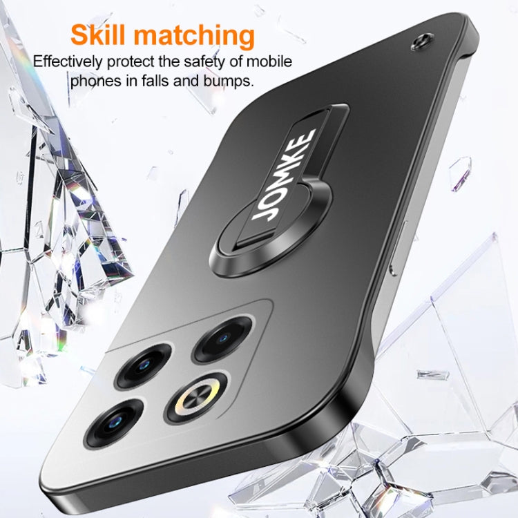 For OnePlus Ace Pro Baking Varnish 360 Rotate Holder No Frame PC Phone Case