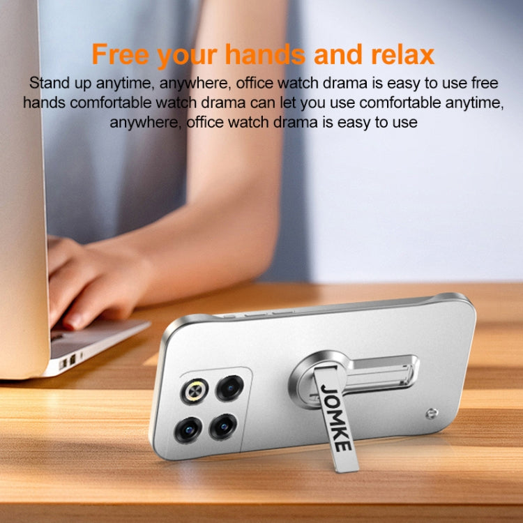 For OnePlus Ace Pro Baking Varnish 360 Rotate Holder No Frame PC Phone Case