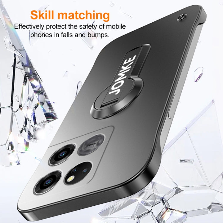 For OnePlus Ace Racing Baking Varnish 360 Rotate Holder No Frame PC Phone Case