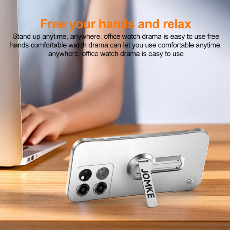 For OnePlus Ace Racing Baking Varnish 360 Rotate Holder No Frame PC Phone Case