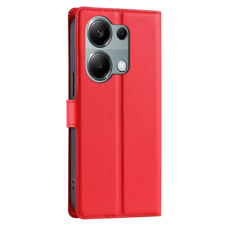 For Xiaomi Poco M6 Pro 4G Voltage Ultra-thin Dot Leather Phone Case