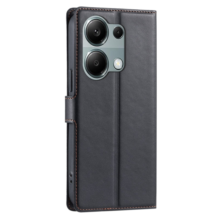 For Xiaomi Poco M6 Pro 4G Voltage Ultra-thin Dot Leather Phone Case