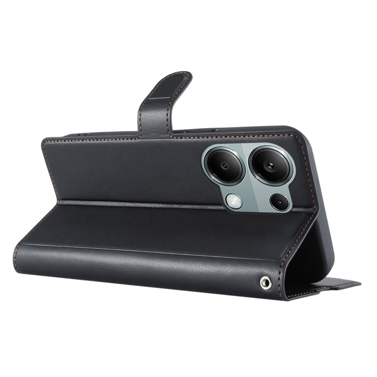 For Xiaomi Poco M6 Pro 4G Voltage Ultra-thin Dot Leather Phone Case