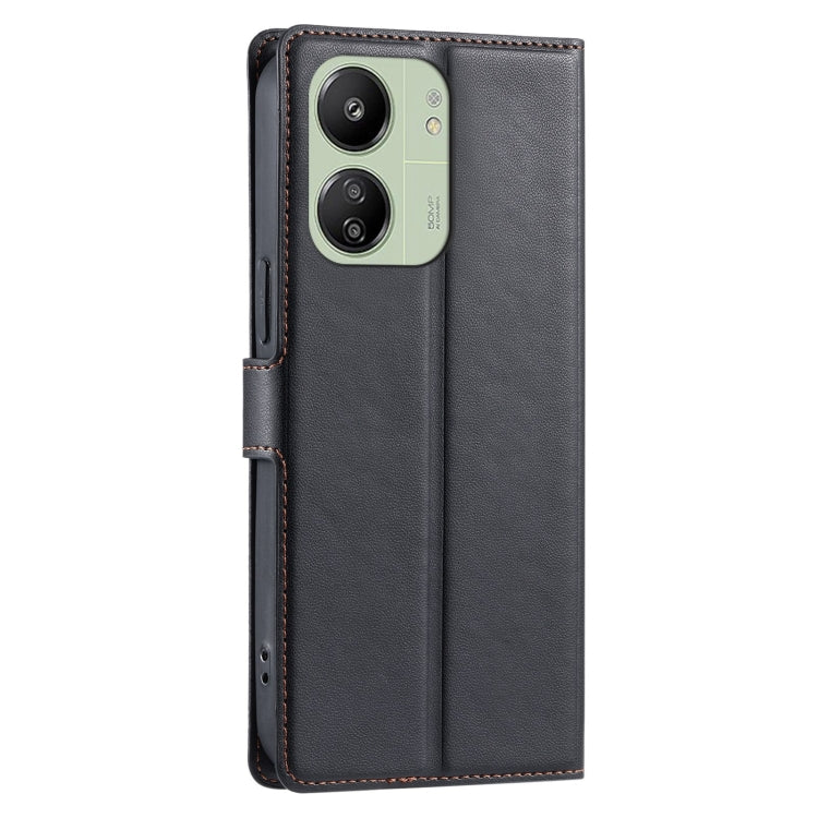 For Xiaomi Poco M6 5G / C65 Global Voltage Ultra-thin Dot Leather Phone Case