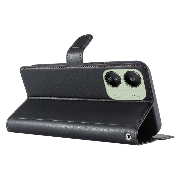 For Xiaomi Poco M6 5G / C65 Global Voltage Ultra-thin Dot Leather Phone Case