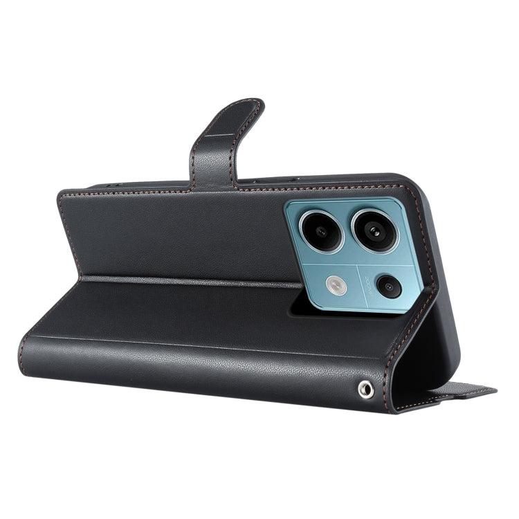 For Xiaomi Poco X6 Pro 5G Global Voltage Ultra-thin Dot Leather Phone Case