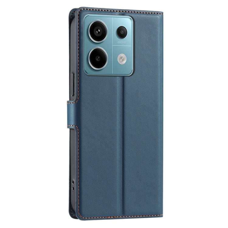 For Xiaomi Poco X6 Pro 5G Global Voltage Ultra-thin Dot Leather Phone Case