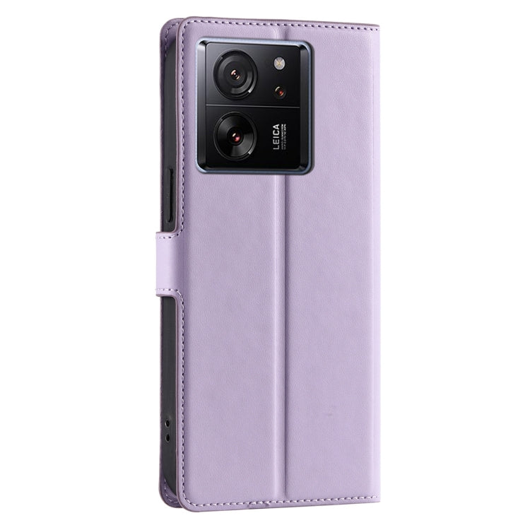 For Xiaomi 13T / 13T Pro Voltage Ultra-thin Dot Leather Phone Case
