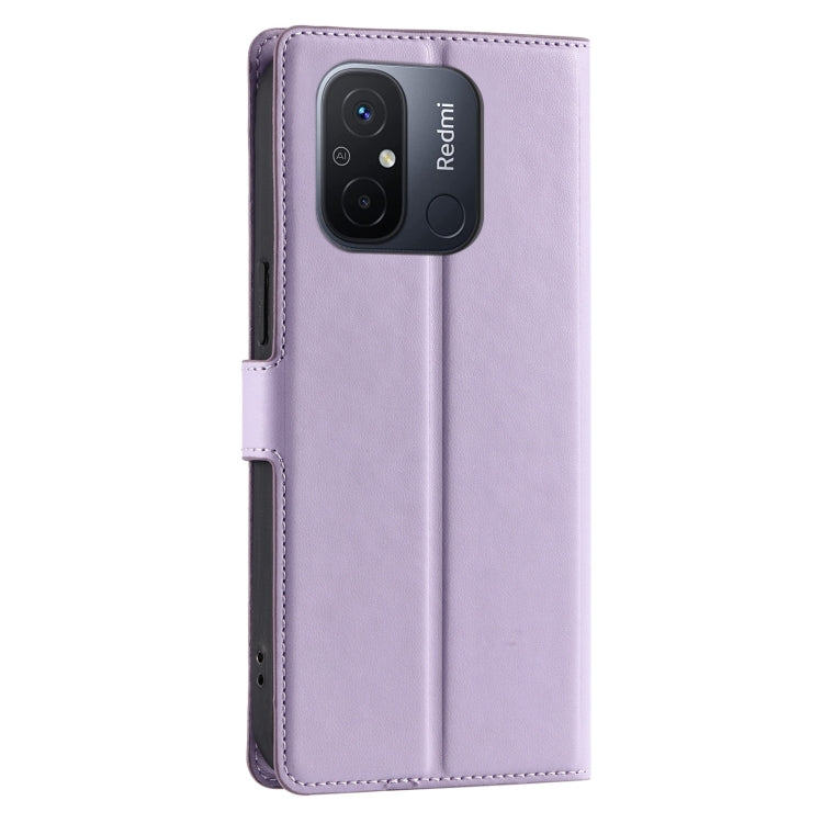 For Xiaomi Poco C55 Voltage Ultra-thin Dot Leather Phone Case