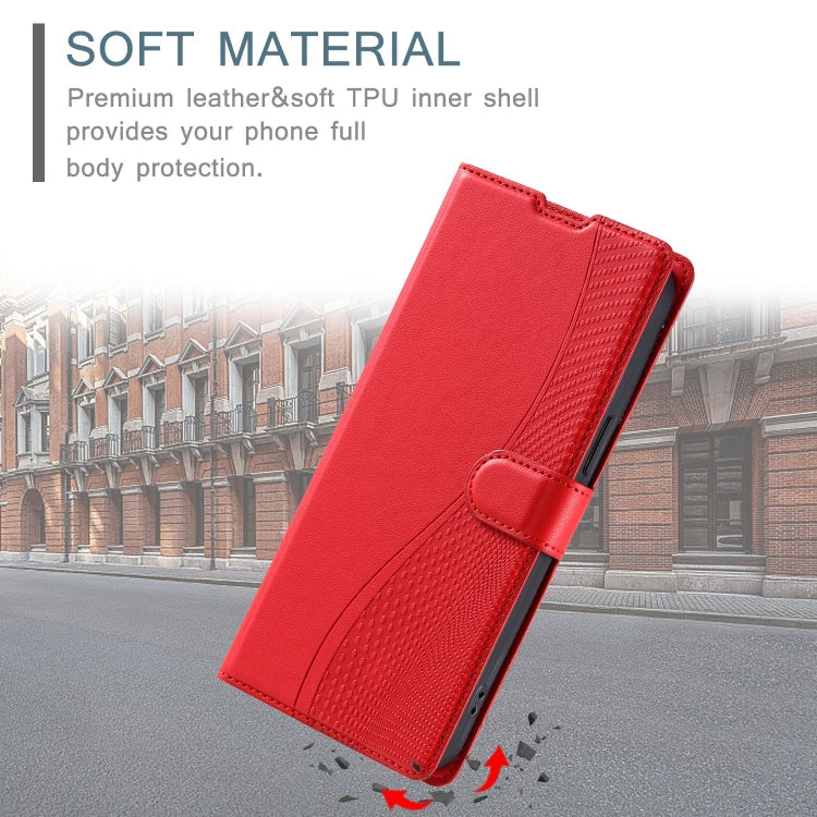 For Xiaomi Poco X5 5G Voltage Ultra-thin Dot Leather Phone Case