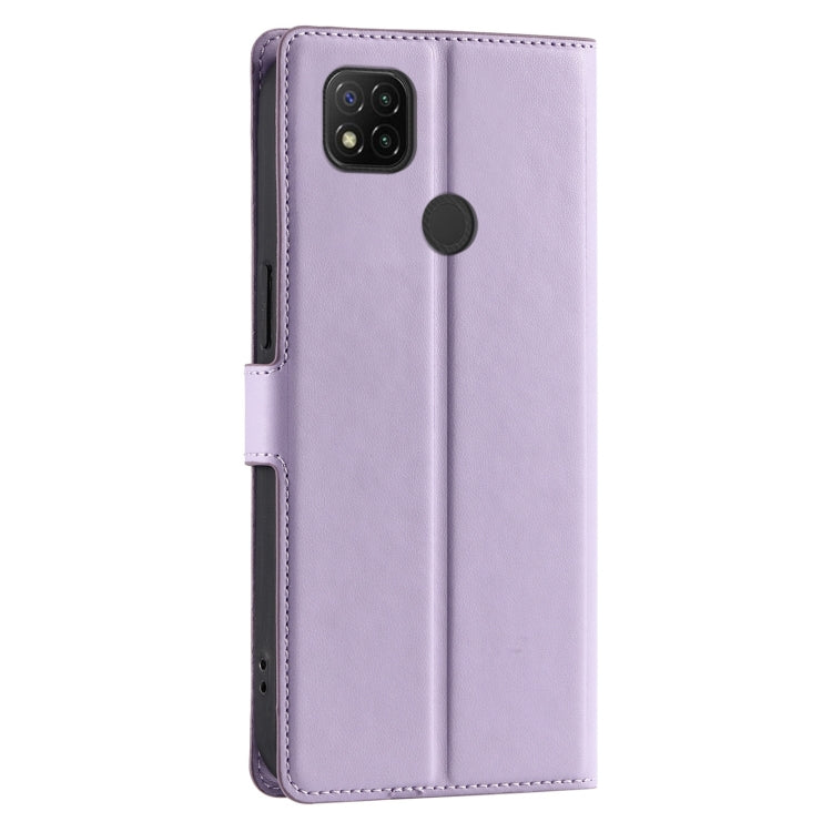 For Xiaomi Poco C31 / Redmi 9C Voltage Ultra-thin Dot Leather Phone Case