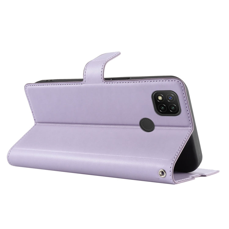 For Xiaomi Poco C31 / Redmi 9C Voltage Ultra-thin Dot Leather Phone Case