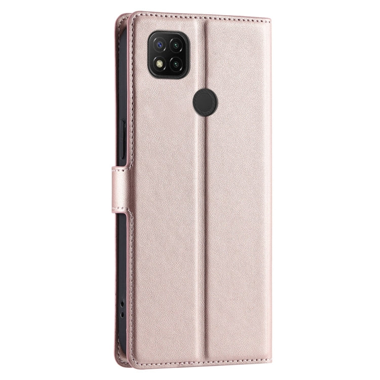 For Xiaomi Poco C31 / Redmi 9C Voltage Ultra-thin Dot Leather Phone Case