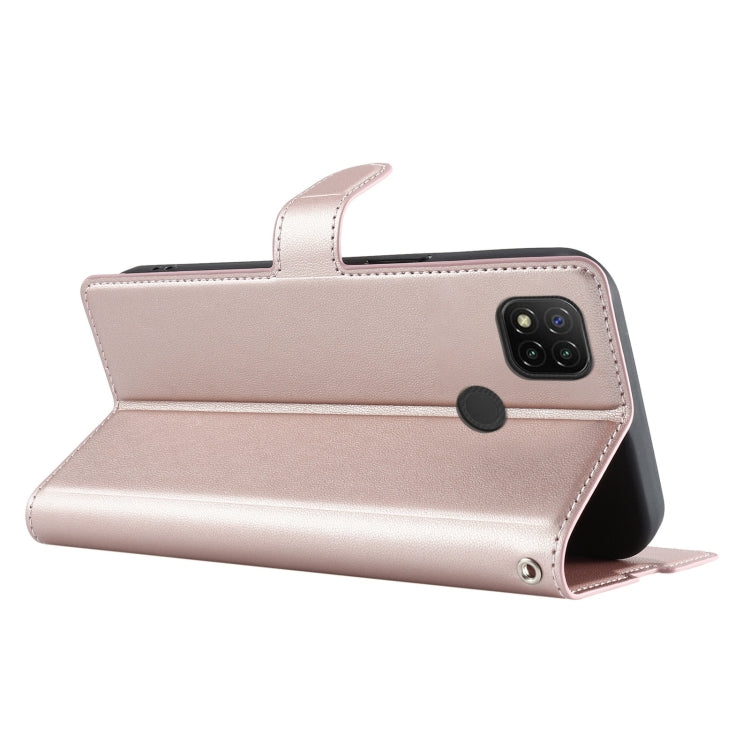 For Xiaomi Poco C31 / Redmi 9C Voltage Ultra-thin Dot Leather Phone Case