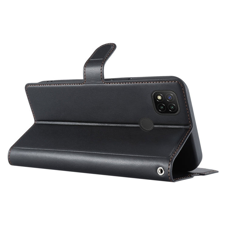 For Xiaomi Poco C31 / Redmi 9C Voltage Ultra-thin Dot Leather Phone Case