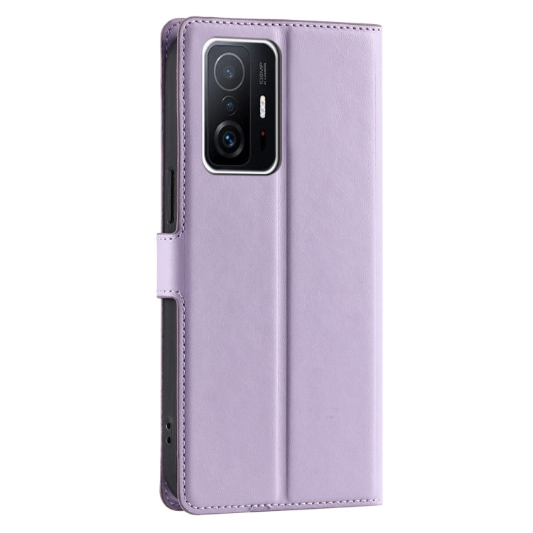 For Xiaomi Mi 11T / 11T Pro Voltage Ultra-thin Dot Leather Phone Case
