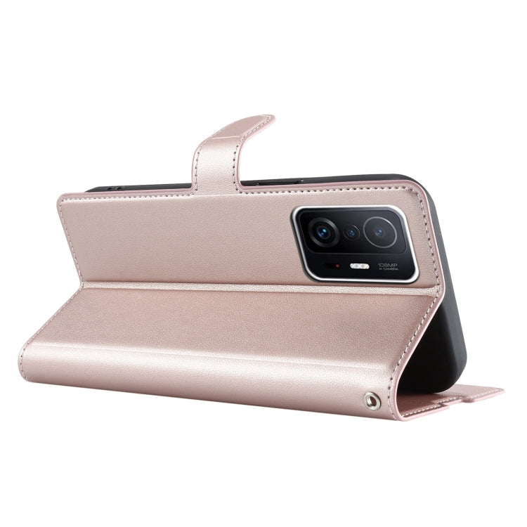For Xiaomi Mi 11T / 11T Pro Voltage Ultra-thin Dot Leather Phone Case