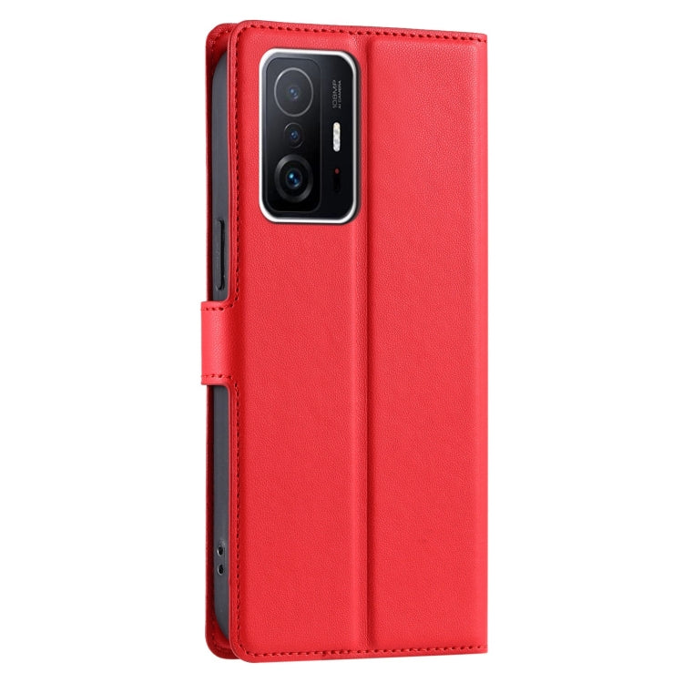 For Xiaomi Mi 11T / 11T Pro Voltage Ultra-thin Dot Leather Phone Case