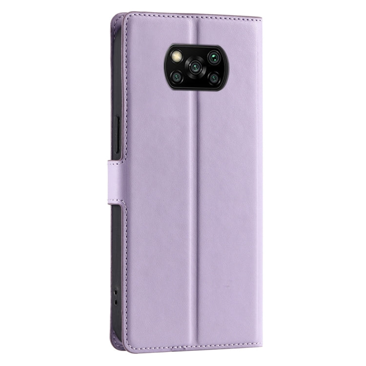 For Xiaomi Poco X3 / X3 Pro / X3 NFC Voltage Ultra-thin Dot Leather Phone Case
