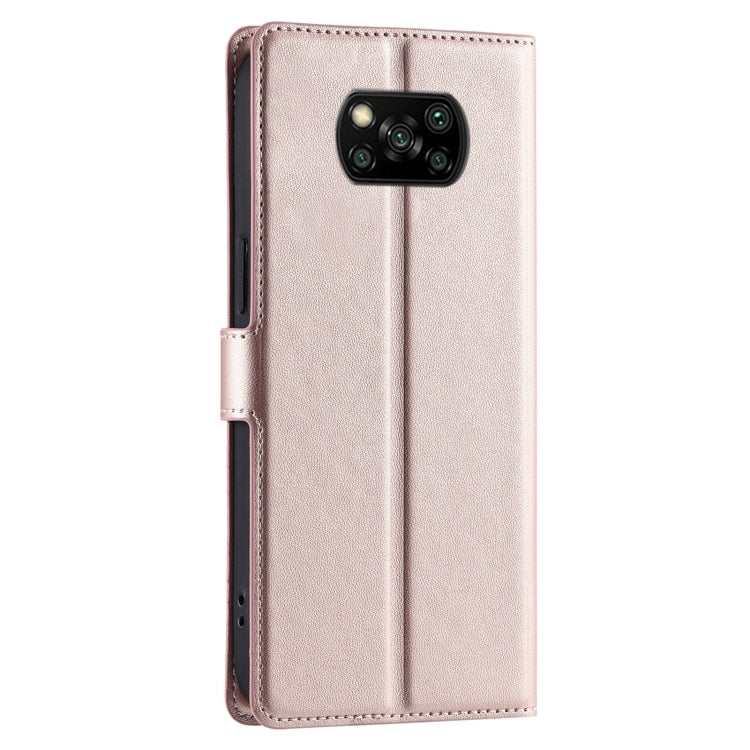 For Xiaomi Poco X3 / X3 Pro / X3 NFC Voltage Ultra-thin Dot Leather Phone Case