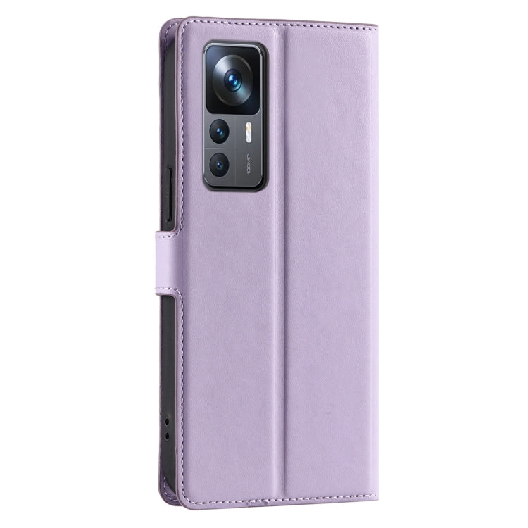 For Xiaomi 12T / 12T Pro Voltage Ultra-thin Dot Leather Phone Case
