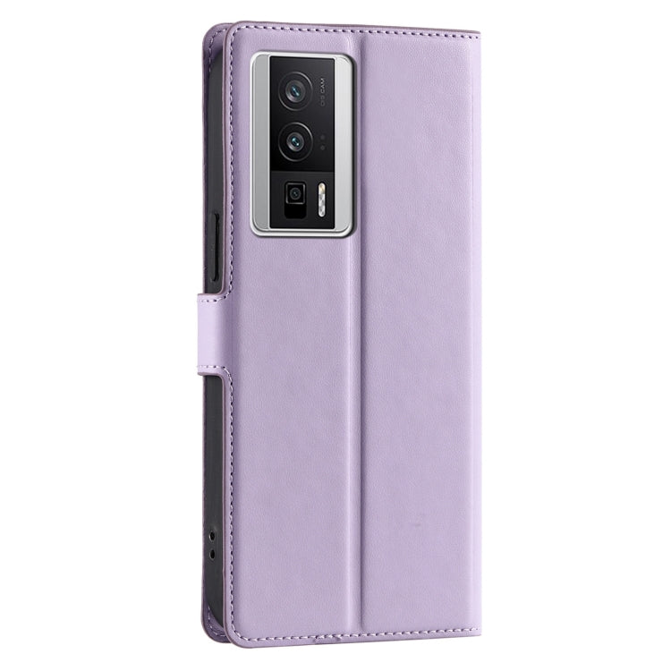 For Xiaomi Poco F5 Pro Voltage Ultra-thin Dot Leather Phone Case