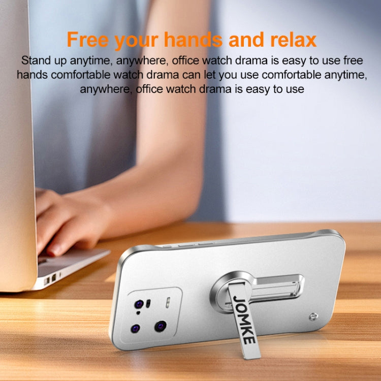 For Xiaomi 13 Pro Baking Varnish 360 Rotate Holder No Frame PC Phone Case
