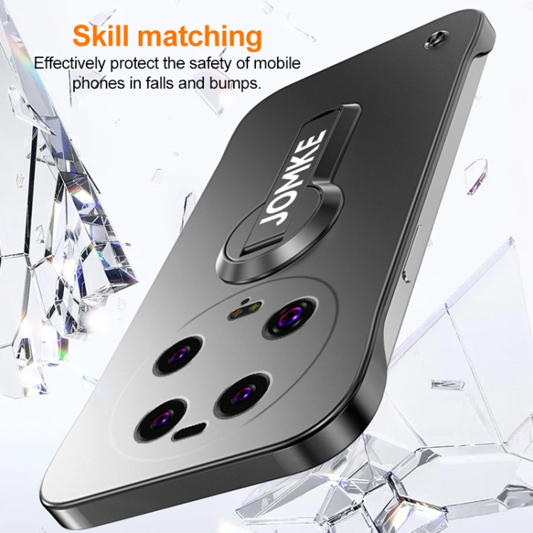 For Xiaomi 13 Ultra Baking Varnish 360 Rotate Holder No Frame PC Phone Case