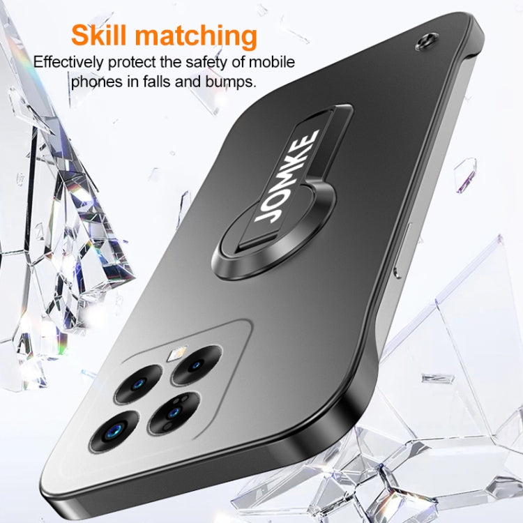 For Xiaomi 14 Baking Varnish 360 Rotate Holder No Frame PC Phone Case