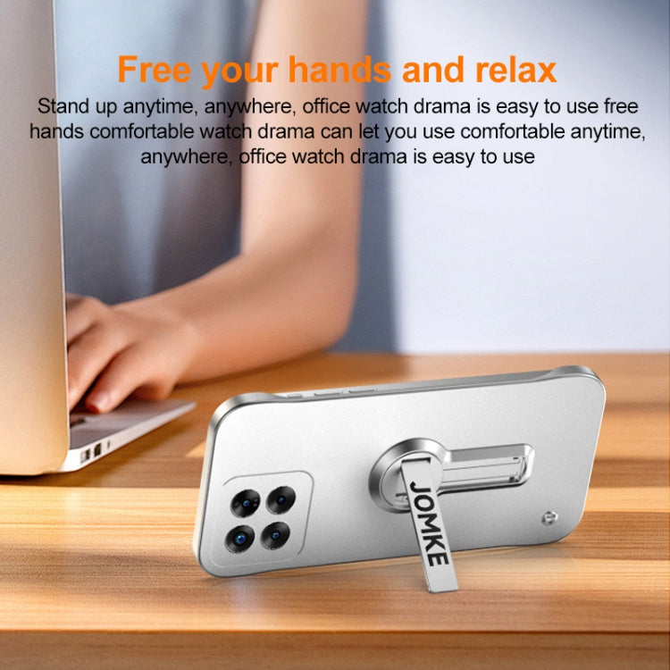 For Xiaomi 14 Pro Baking Varnish 360 Rotate Holder No Frame PC Phone Case