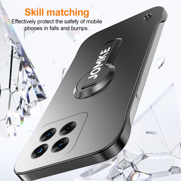 For Xiaomi 14 Pro Baking Varnish 360 Rotate Holder No Frame PC Phone Case