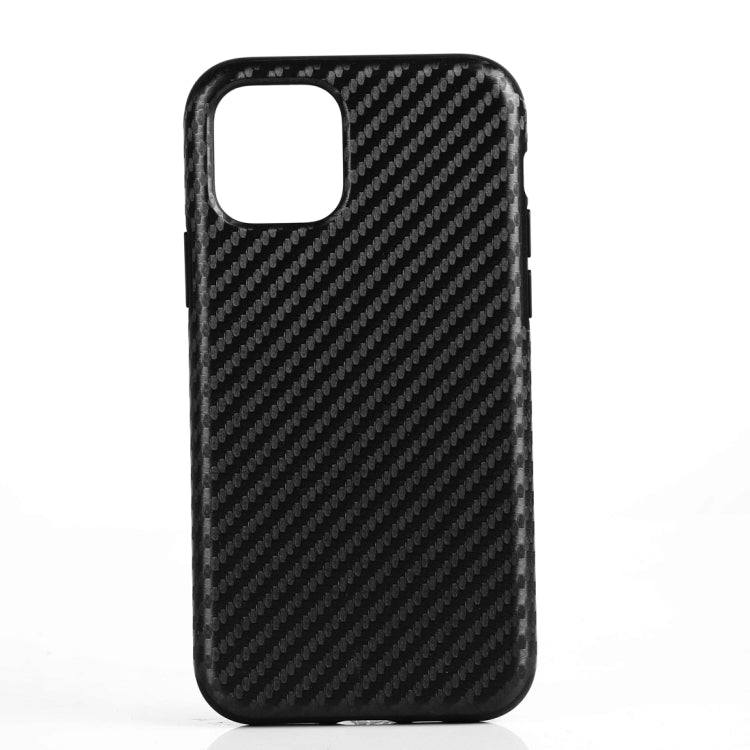 For iPhone 12 mini Carbon Fiber Texture TPU Protective Case