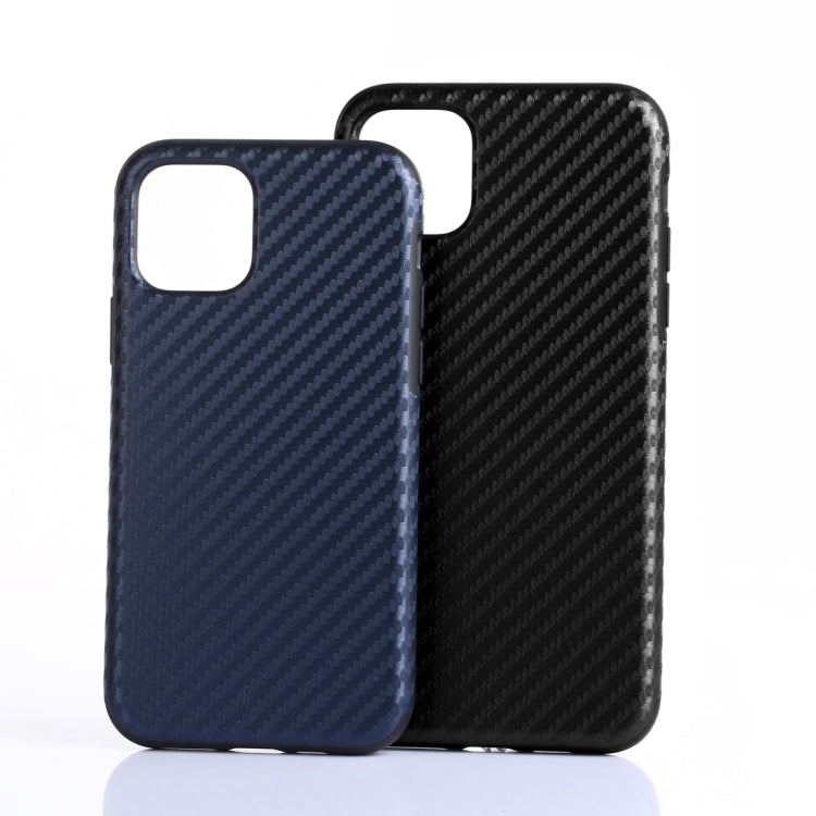 For iPhone 12 mini Carbon Fiber Texture TPU Protective Case