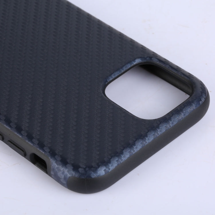 For iPhone 12 mini Carbon Fiber Texture TPU Protective Case