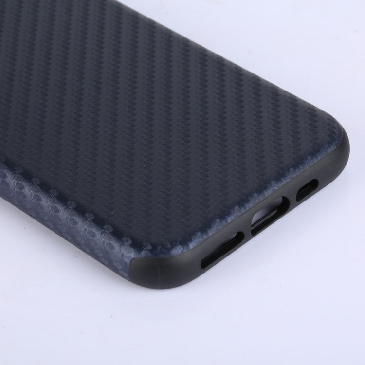 For iPhone 12 mini Carbon Fiber Texture TPU Protective Case