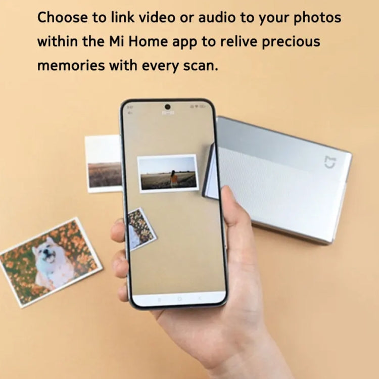 Original Xiaomi Mijia 1S Portable Pocket Photo Printer - White