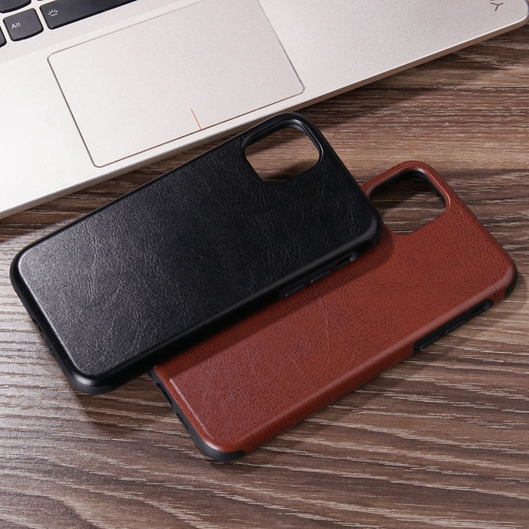 For iPhone 12 / 12 Pro Crazy Horse Texture TPU Protective Case