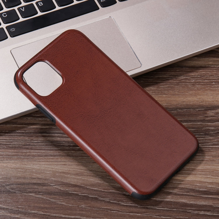 For iPhone 12 / 12 Pro Crazy Horse Texture TPU Protective Case