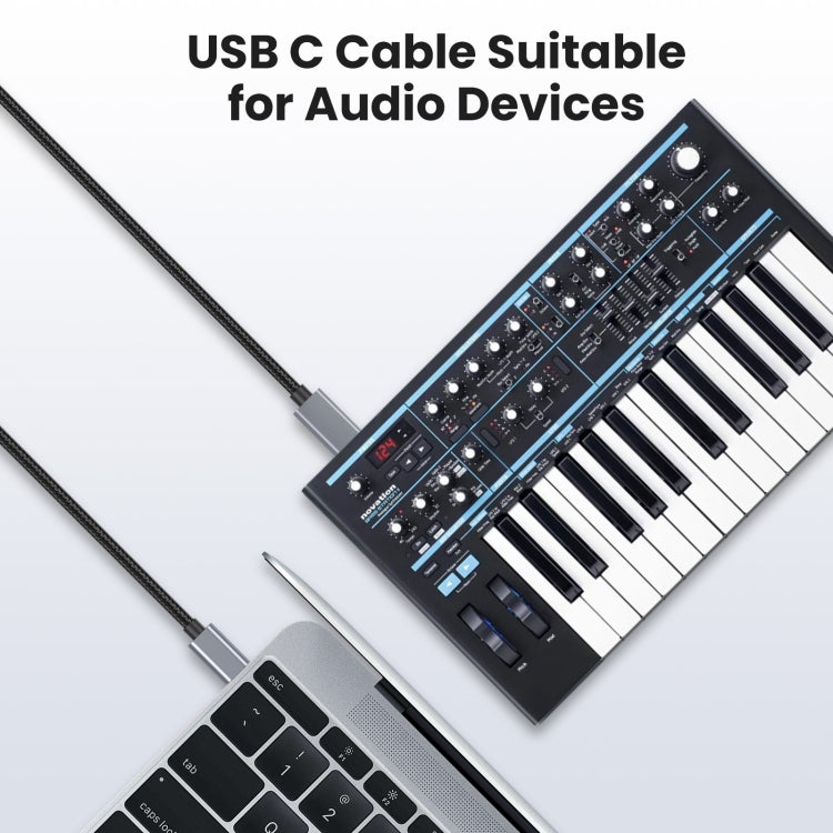 USB-C / Type-C to USB-B BM Printer MIDI Keyboard Adapter Cable, Length:1.8m