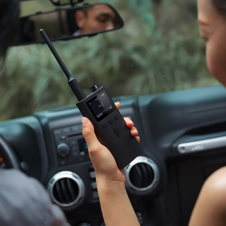 Original Xiaomi IP65 Waterproof UV Dual Band Walkie Talkie 2 - Black