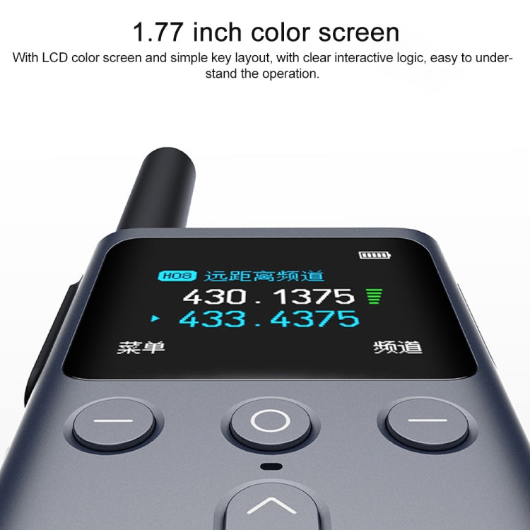 Original Xiaomi Walkie Talkie 2S - Dark Grey